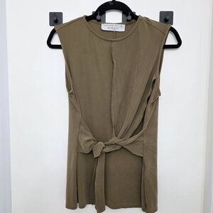 Primark Women's Tan Sleeveless Blouse